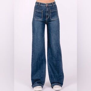 Classic Blue Flare Jeans